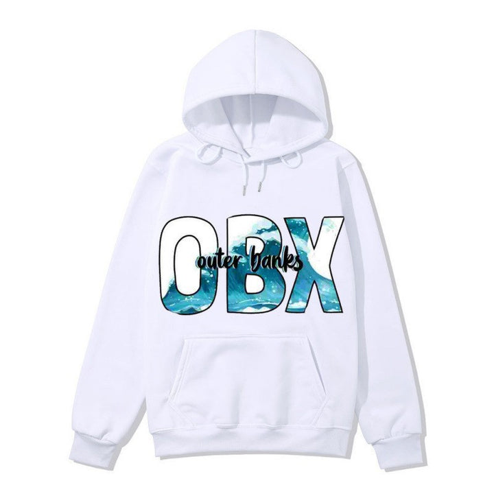 Women's hoodie with maritime graphic design Lisslune