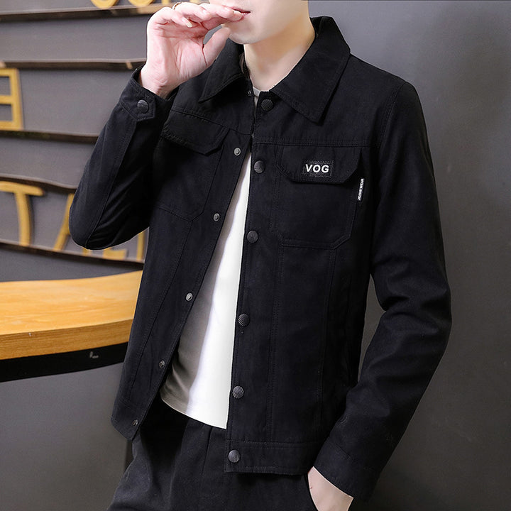 Men's Casual Denim Jacket Lisslune