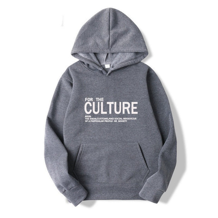 Ladies hoodie with inspiring cultural print Lisslune