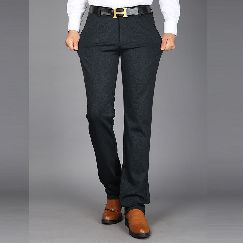 Men's Slim Fit Pants with Innovative Pocket Design Lisslune