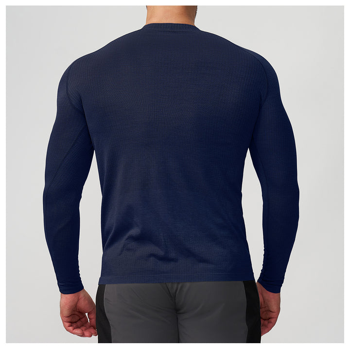 Men's Athletic Long-Sleeve Compression Shirt Lisslune