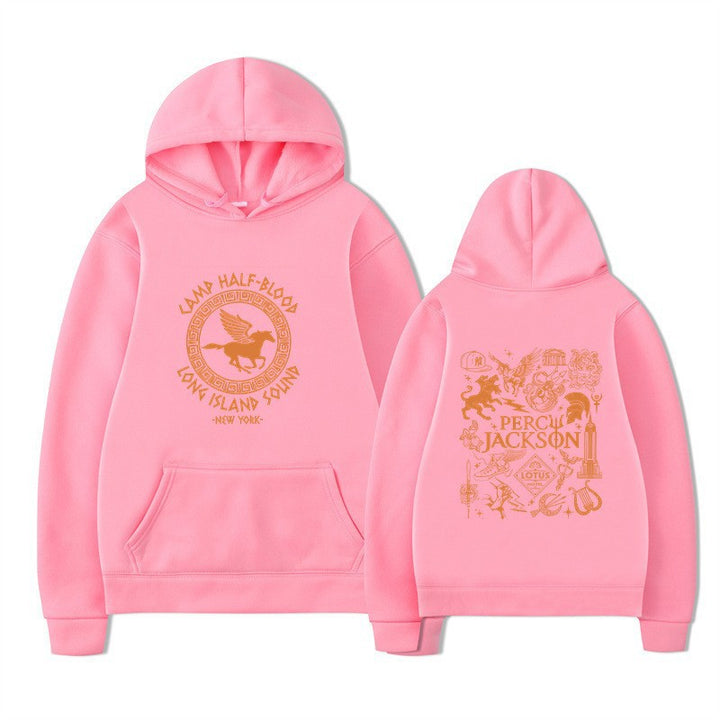 Women's hoodie with artistic mythology print Lisslune