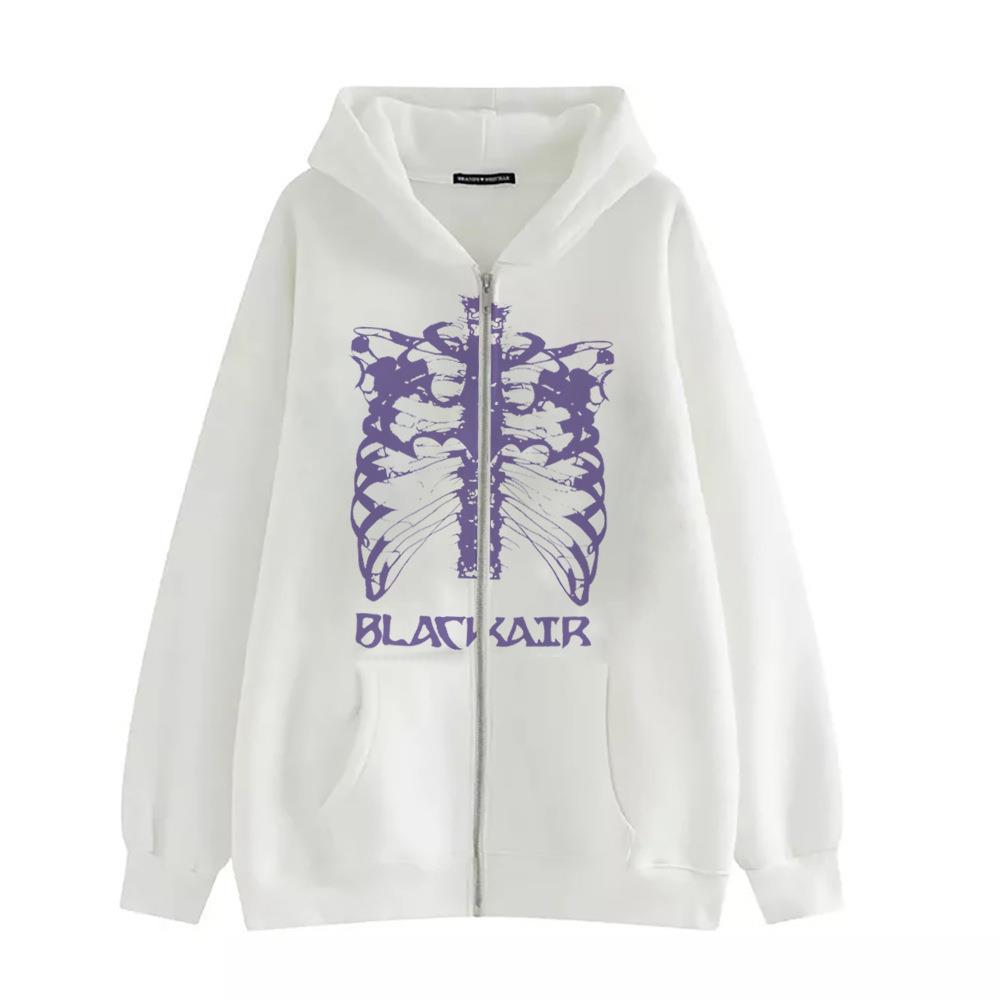 Women’s hoodie with innovative skeleton design Lisslune