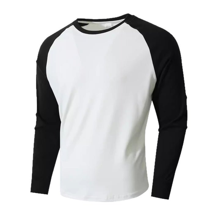Men's sporty long-sleeve shirt with raglan sleeves Lisslune