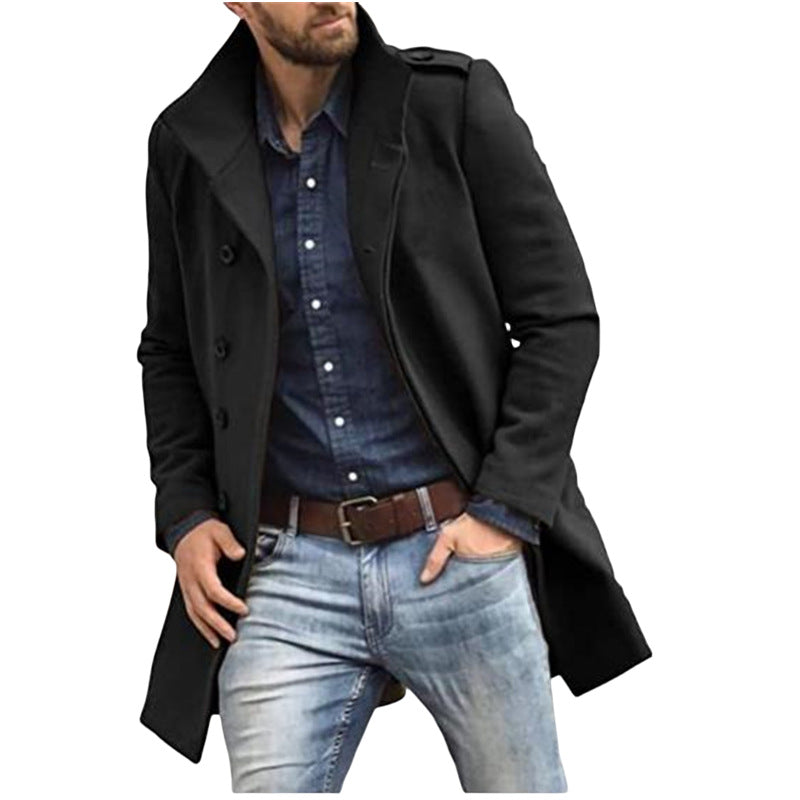 Men's classic trench coat with modern cut Lisslune