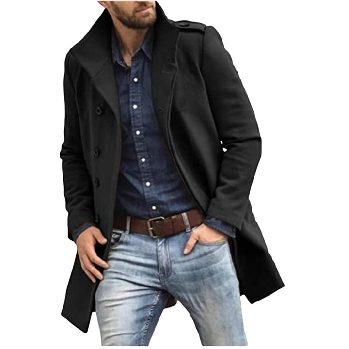 Men's classic trench coat with modern cut Lisslune