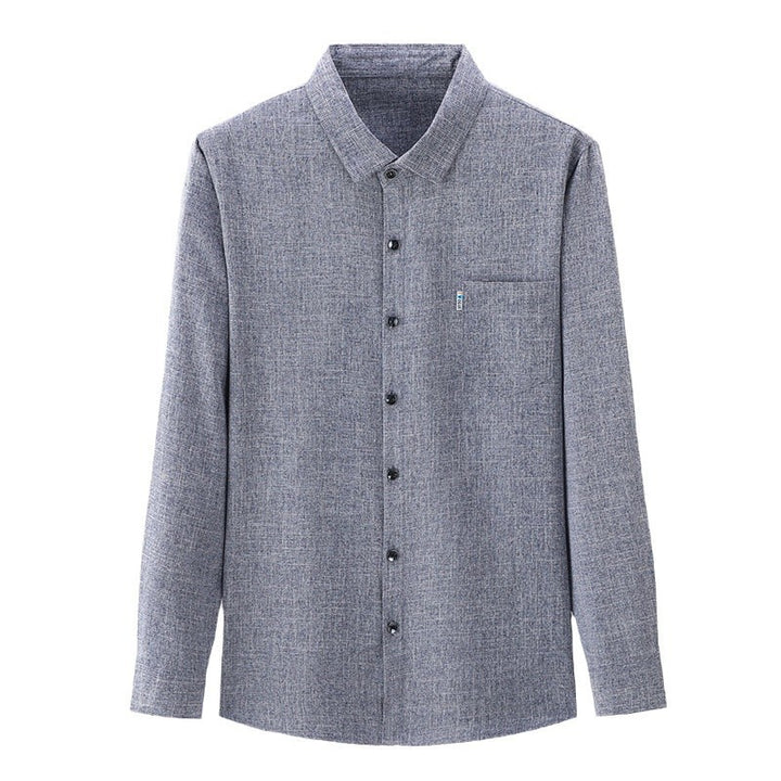 Men's modern long-sleeve shirt with innovative structure Lisslune