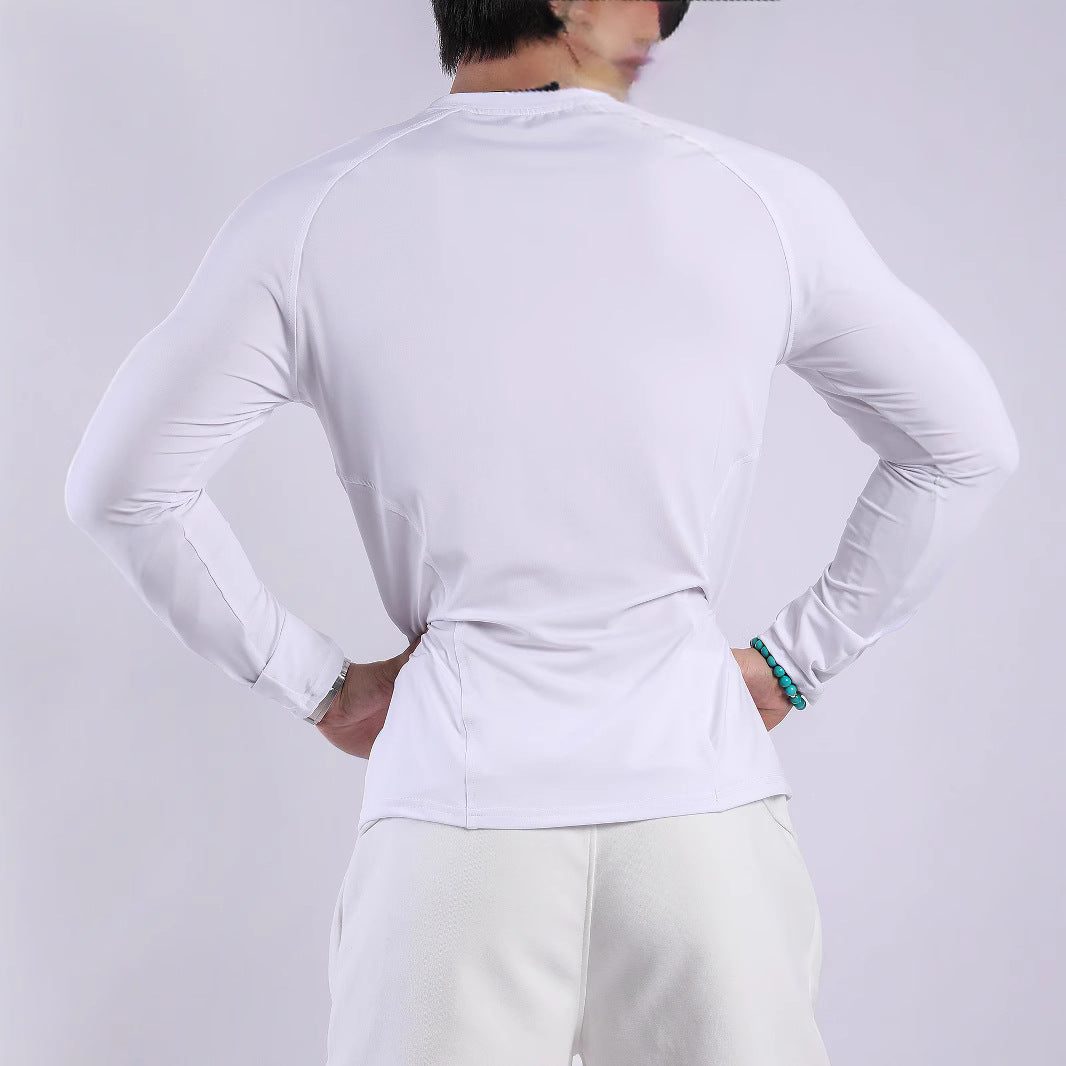 Men's Sports Long Sleeve Shirt made of breathable and moisture-regulating material Lisslune