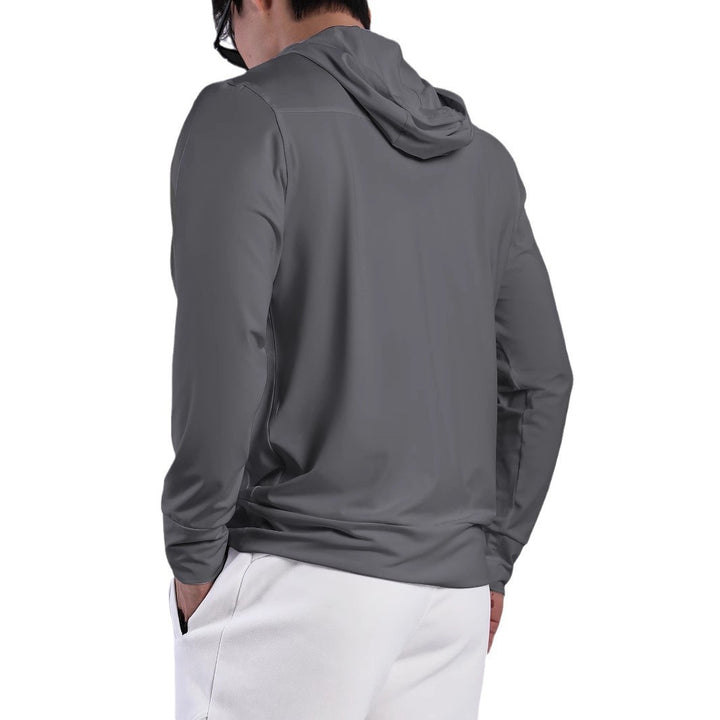 Men's Breathable Training Top with Innovative Hood and Moisture-Regulating Material Lisslune
