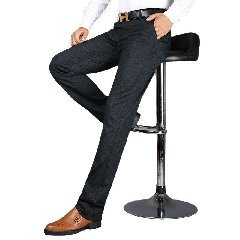 Men's Slim Fit Pants with Innovative Pocket Design Lisslune