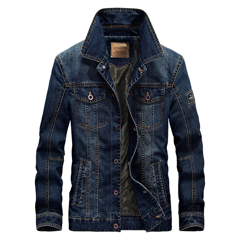 Men's Denim Jacket Lisslune