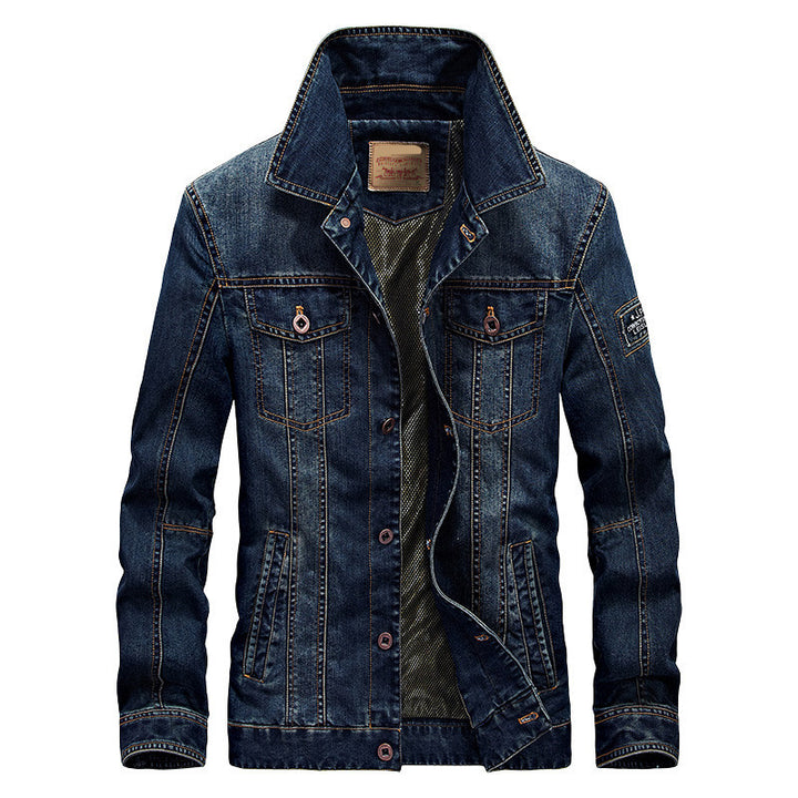 Men's Denim Jacket Lisslune