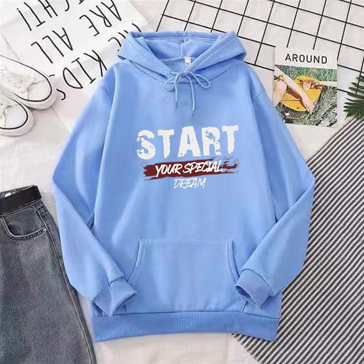 Women's hoodie with motivational lettering Lisslune 1772612852