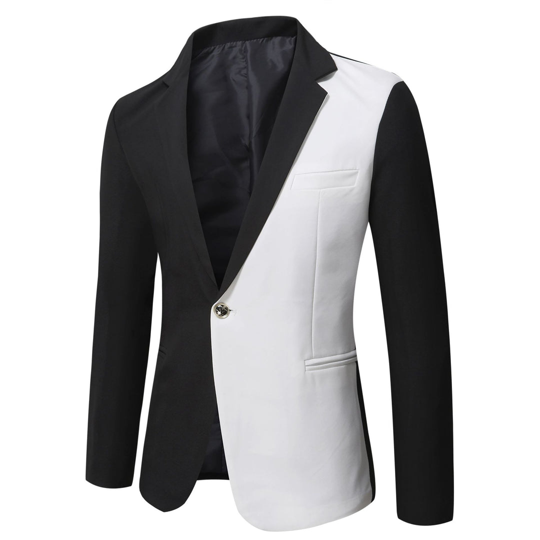 Men's stylish contrast blazer Lisslune