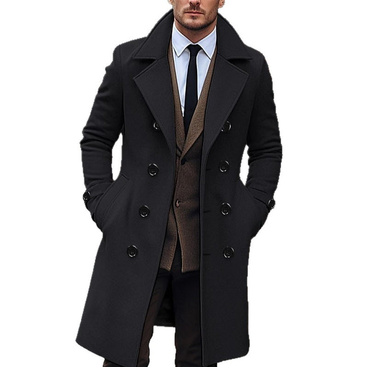 Men's classic wool coat Lisslune