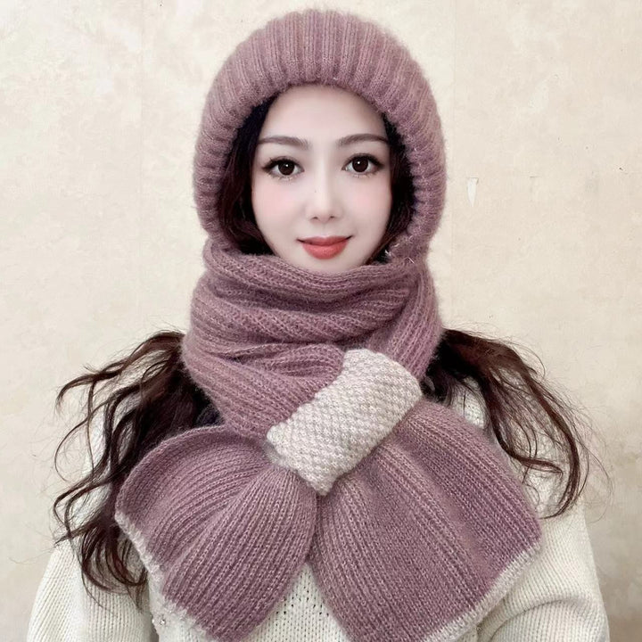 Lisslune | Warm 2in1 Hat Scarf