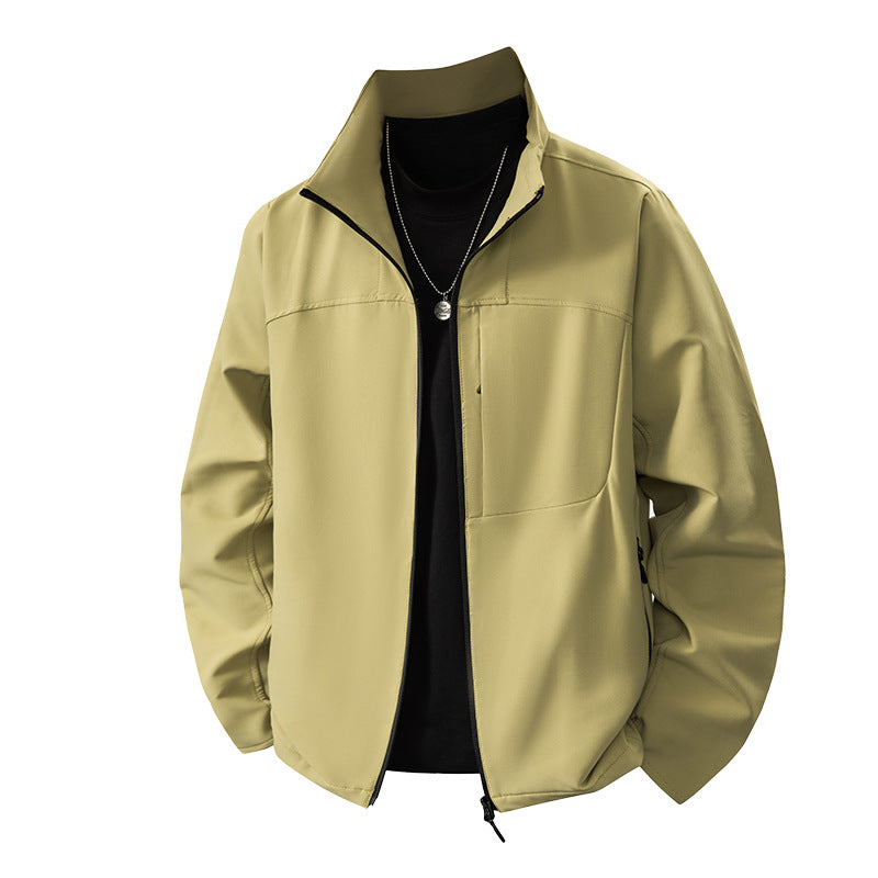 Men's lightweight functional jacket with practical pockets Lisslune