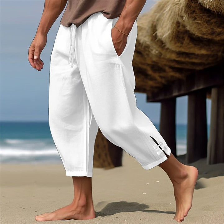Men's Casual Linen Pants Lisslune