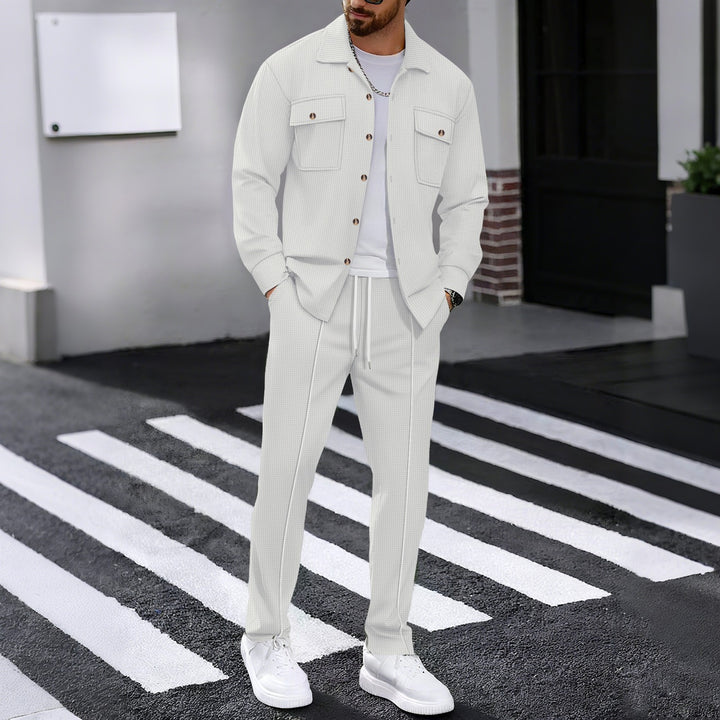 Men's elegant casual jacket with practical pockets Lisslune
