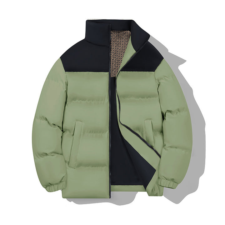 Men's functional jacket with insulating inner lining and high protective collar Lisslune