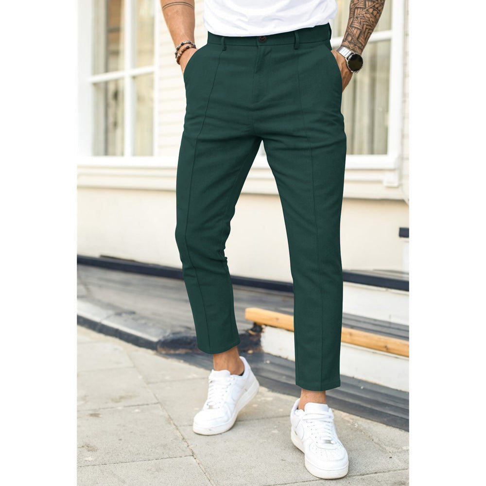 Men's elegant chinos with slim fit Lisslune