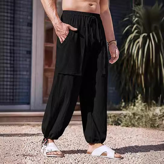 Men's airy leisure pants Lisslune