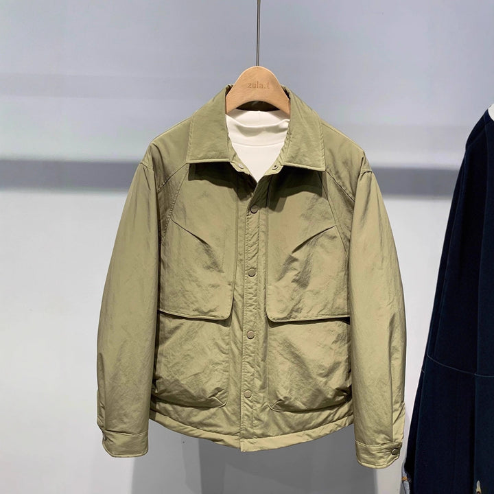 Men's Lightweight Outdoor Jacket with Practical Pockets Lisslune