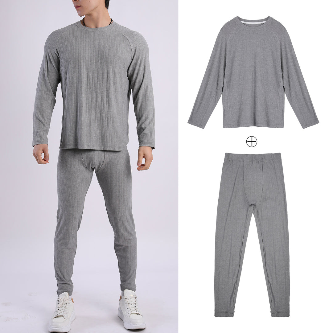 Men's thermal set with innovative heat insulation and moisture-wicking properties Lisslune