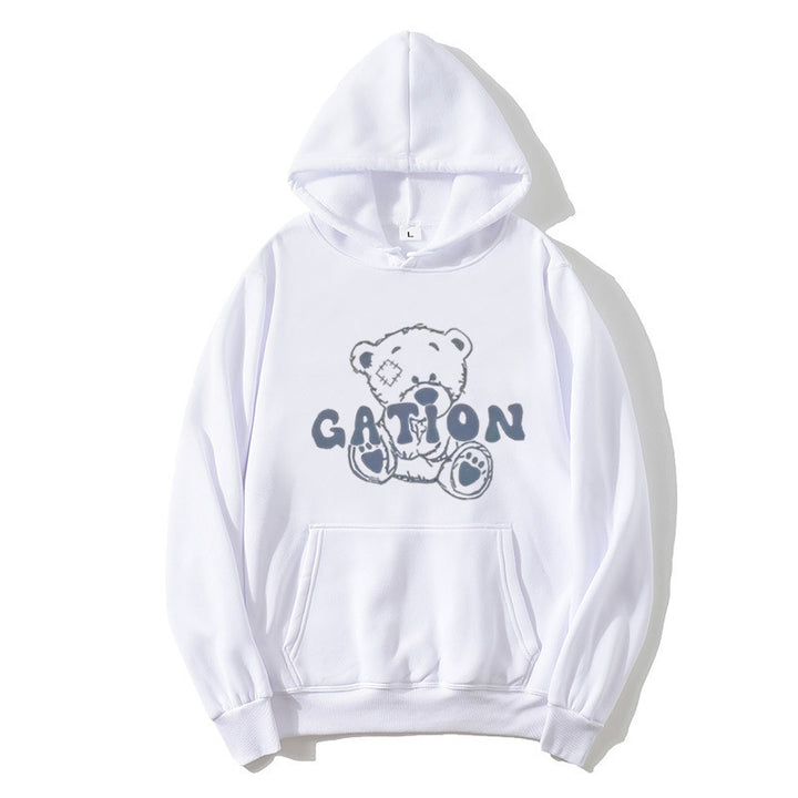 Women's hoodie with cute bear motif Lisslune