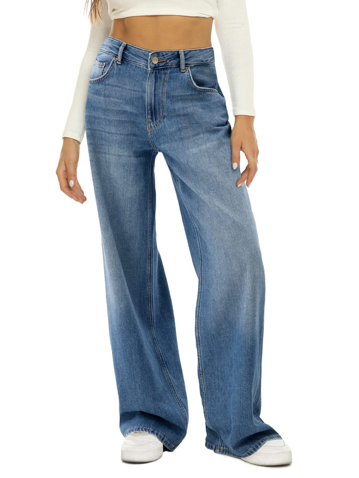 Women Casual Loose Jeans in Urban Style Lisslune