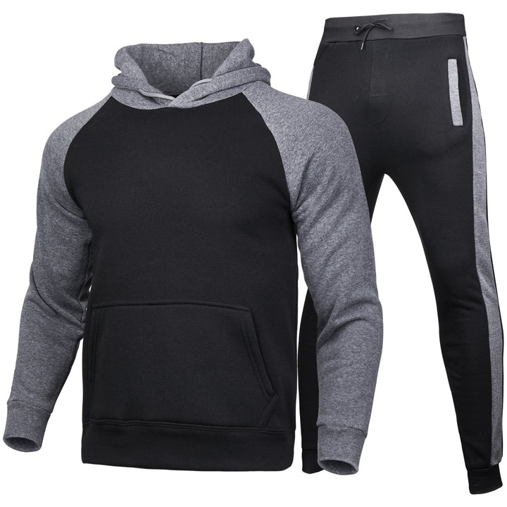 Men's Sporty Hoodie and Jogging Suit Set Lisslune