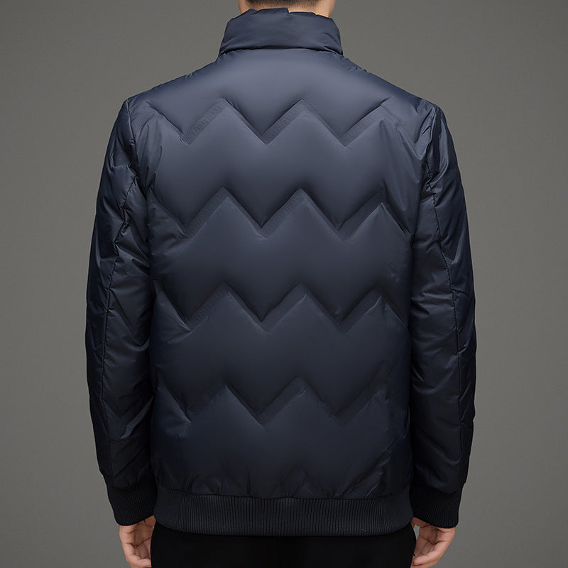 Men's Functional Quilted Jacket with Modern Design Lisslune