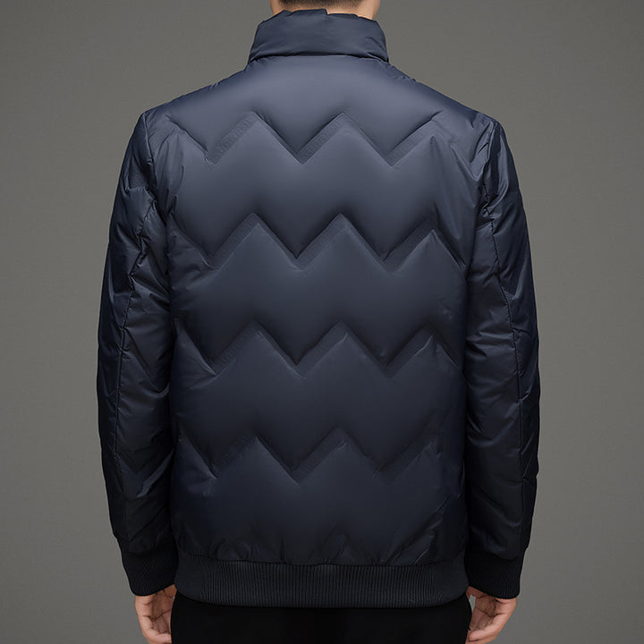 Men's Functional Quilted Jacket with Modern Design Lisslune