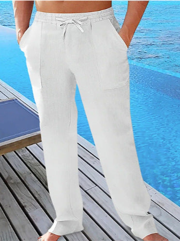 Men's Comfortable Jogging Pants with Elastic Waistband and Practical Pockets Lisslune