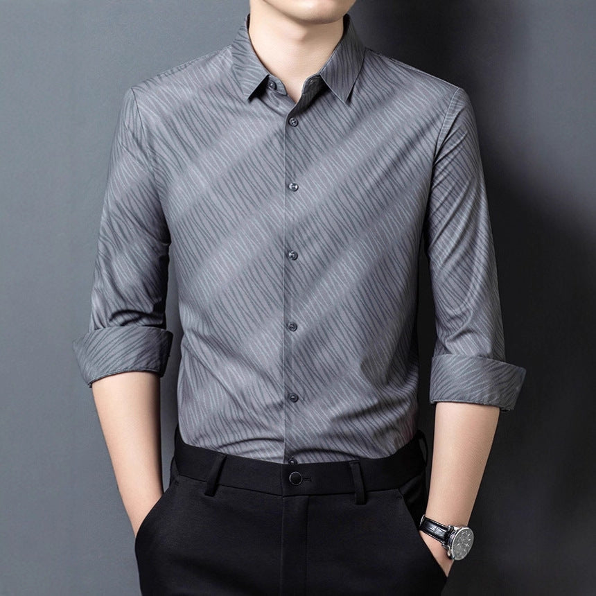 Men's Long Sleeve Shirt Lisslune