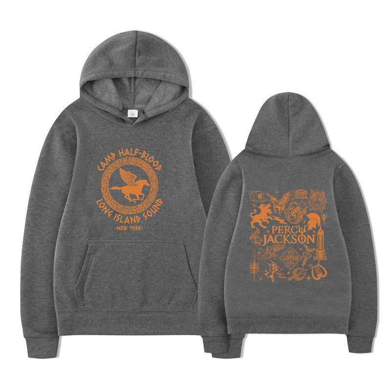 Women's hoodie with artistic mythology print Lisslune