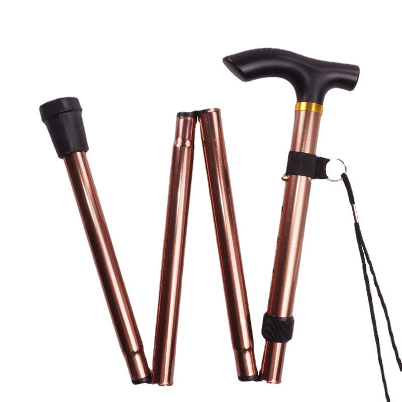 Lisslune | Folding Walking Stick for Seniors and Persons with Disabilities