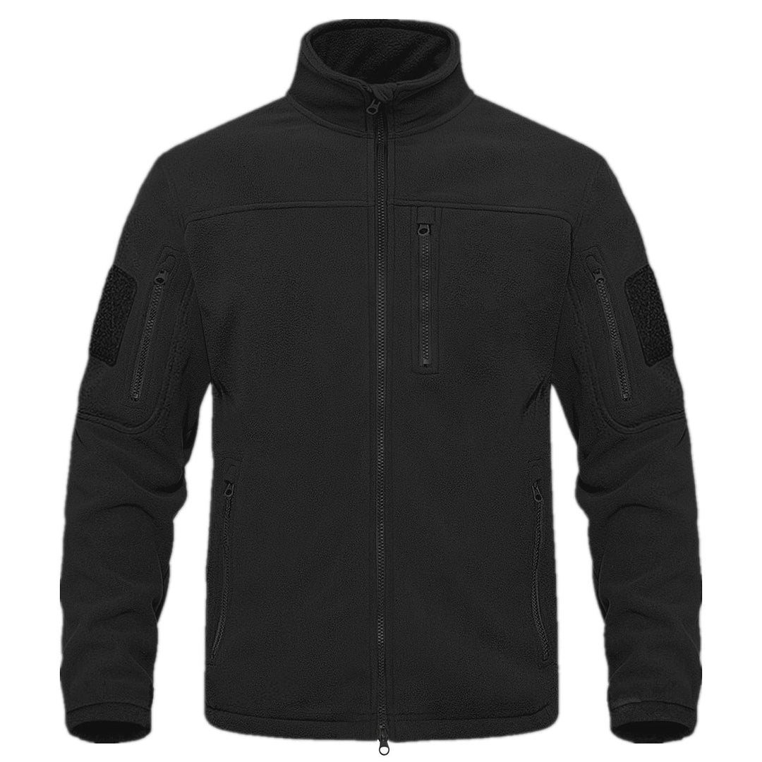 Men's fleece jacket with practical pockets Lisslune