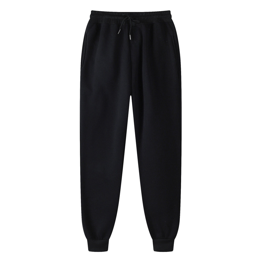 Men's sports set made of high-quality cotton blend with hood and elastic waistband Lisslune