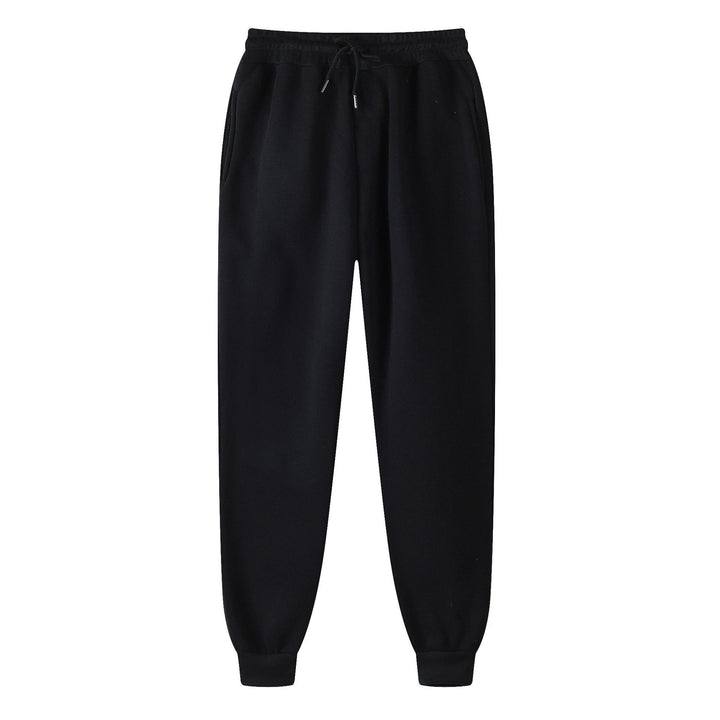 Men's sports set made of high-quality cotton blend with hood and elastic waistband Lisslune