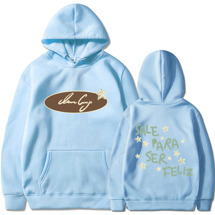 Women's hoodie sweatshirt with creative lettering and eye-catching design Lisslune