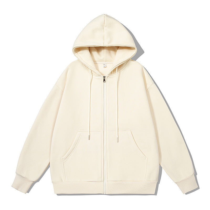 Women's zip hoodie with practical pockets and soft inner lining Lisslune