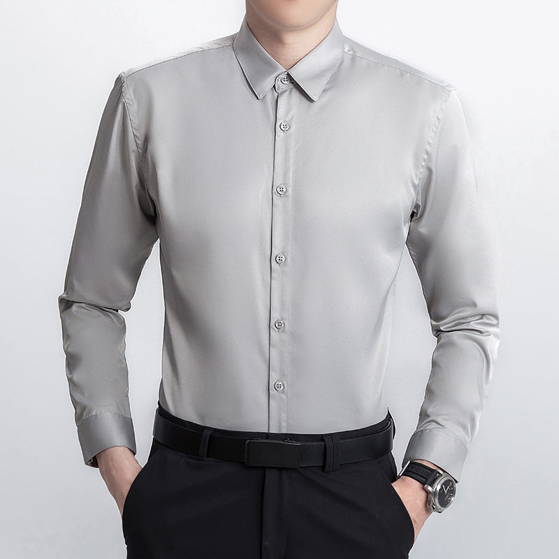 Men's Elegant Long Sleeve Shirt made of Breathable Material Lisslune