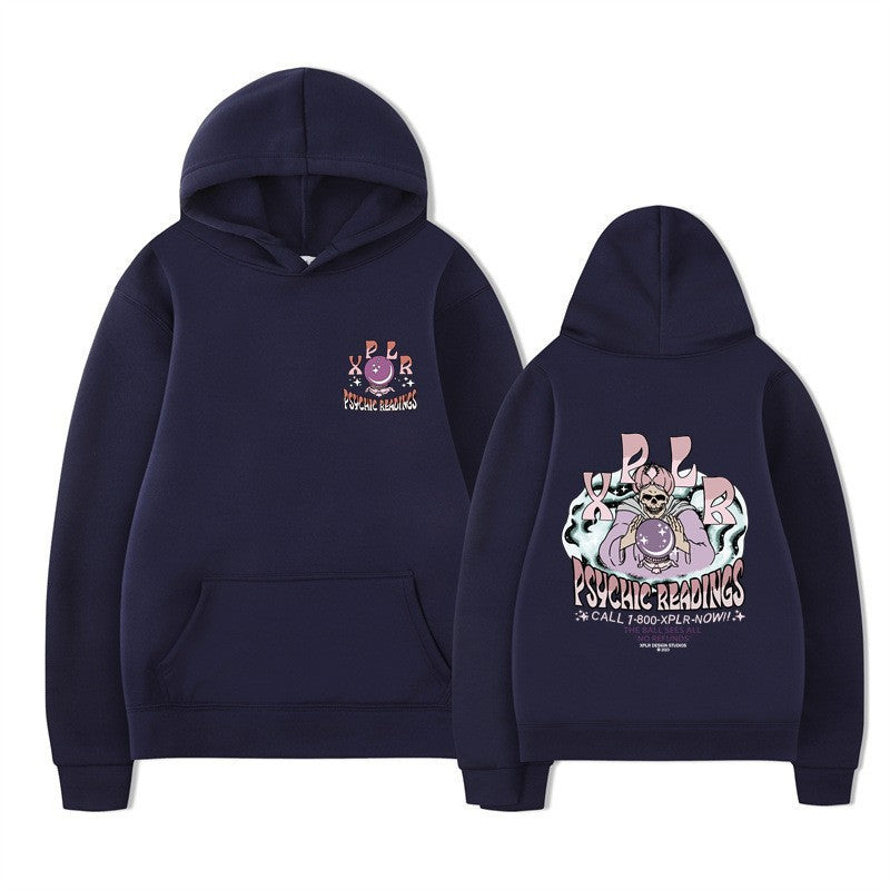 Women's hoodie with creative graphic design Lisslune