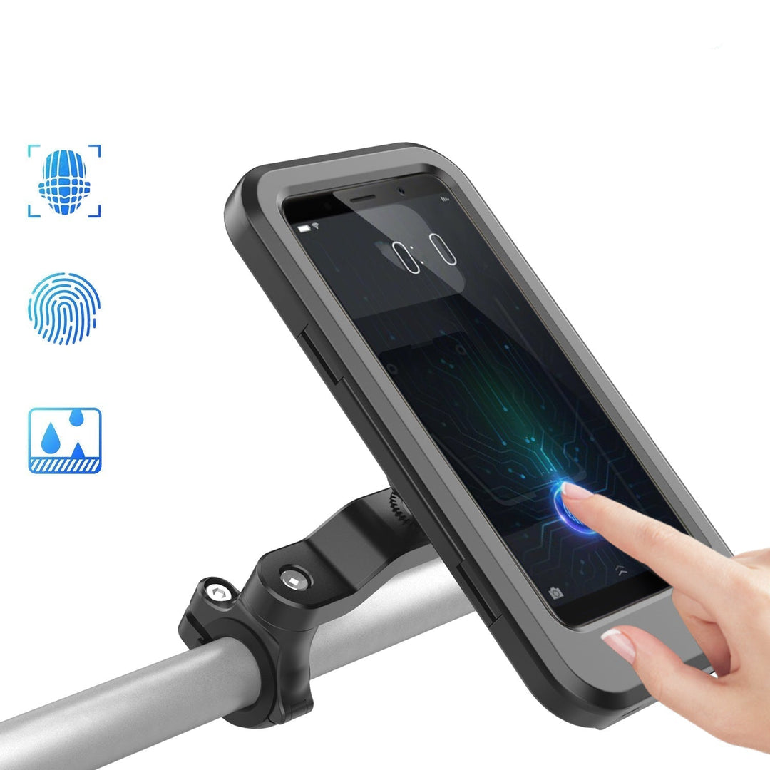 Lisslune | RideCharge Pro – Waterproof Phone Holder with USB and 15W Wireless Charging for Bicycle and E-Bike
