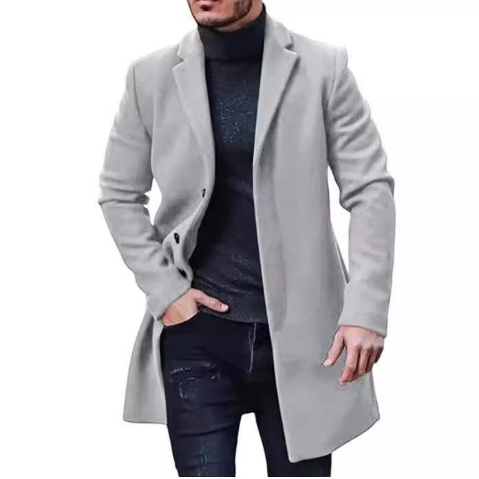 Men's elegant long-lasting leisure coat in classic style Lisslune