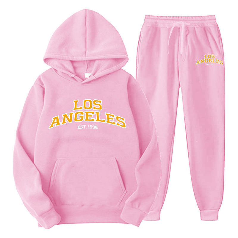 Women's Sporty Hoodie and Jogging Pants Set Lisslune