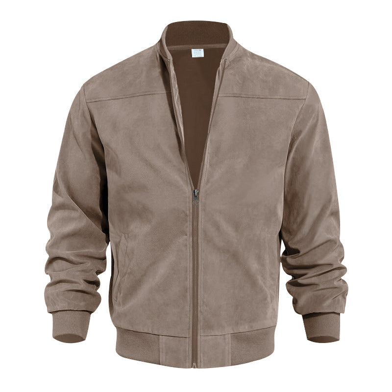 Men's elegant bomber jacket with fleece lining Lisslune
