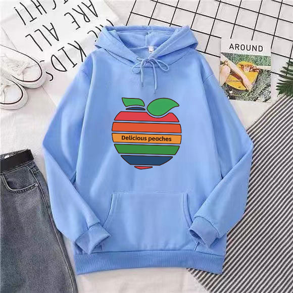 Women's hoodie with cheerful fruit motif Lisslune