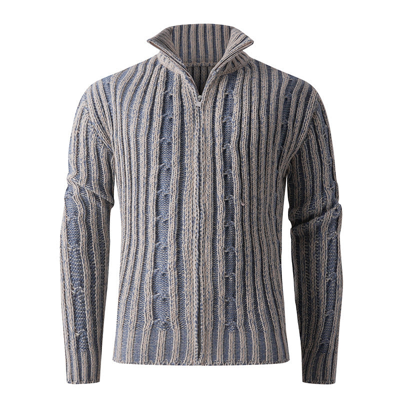 Men's striped knit sweater Lisslune